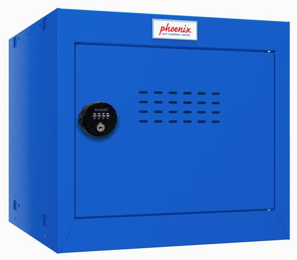Schließfach CL0344BB Blau - Stahl - 40 x 52 x 40 cm