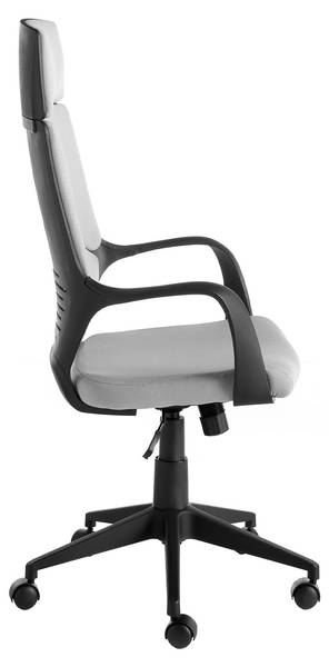 Büro-Drehstuhl 4076 Grau - Polyester - 63 x 117 x 63 cm