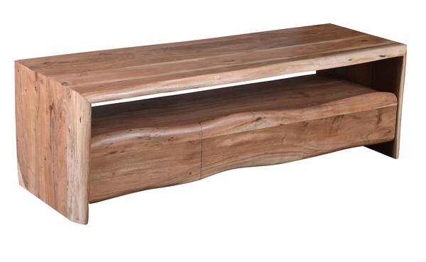 ALBERA Lowboard Braun - Akazie - 146 x 46 x 50 cm