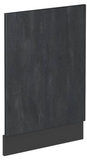 Küchenmöbel R-Line 47043 Anthrazit - Beton Dekor - Dunkelgrau - 45 x 68 cm