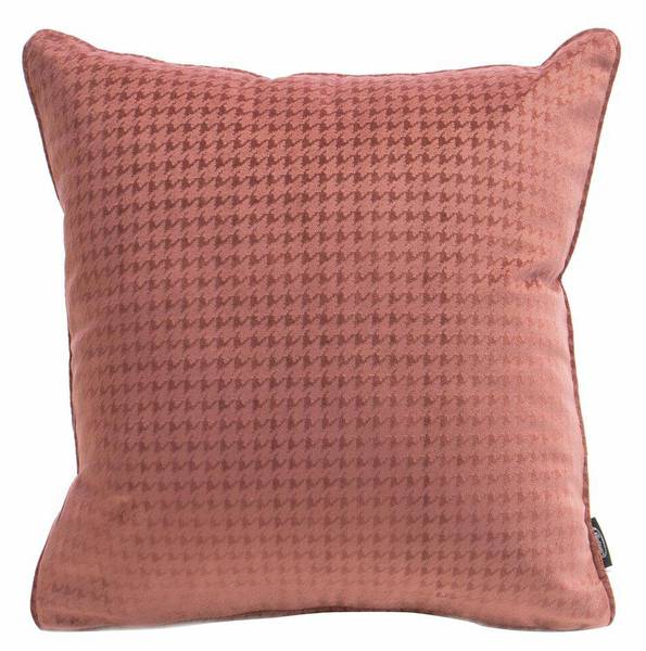 Kissenbezug AMELIA Pink - Textil - 40 x 40 x 1 cm