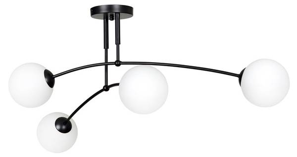 Pendelleuchte VK86818473 Schwarz - Stahl - 60 x 30 x 60 cm