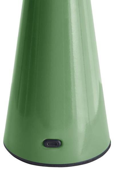 Tischlampen APAYAO 2-tlg Schwarz - Grün - Silber - Weiß - Metall - 18 x 29 x 18 cm