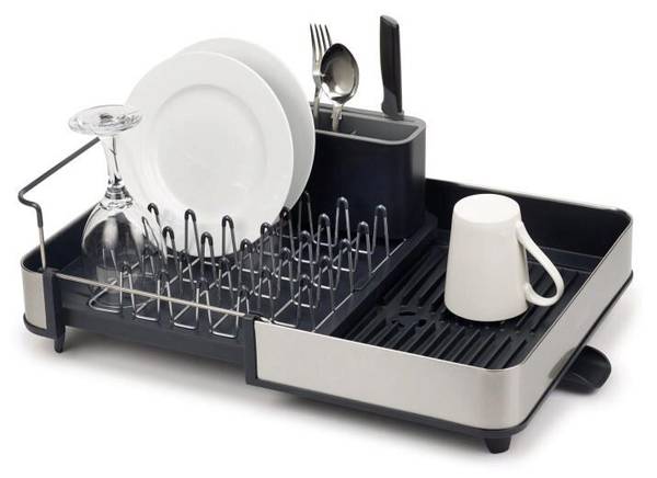 VEVOR Ausziehbares Abtropfgestell Für Küchenschränke - 53,3cm Geschirr-Organizer