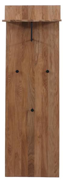 Garderobenpaneel P55 Braun - Eiche - 42 x 135 x 22 cm