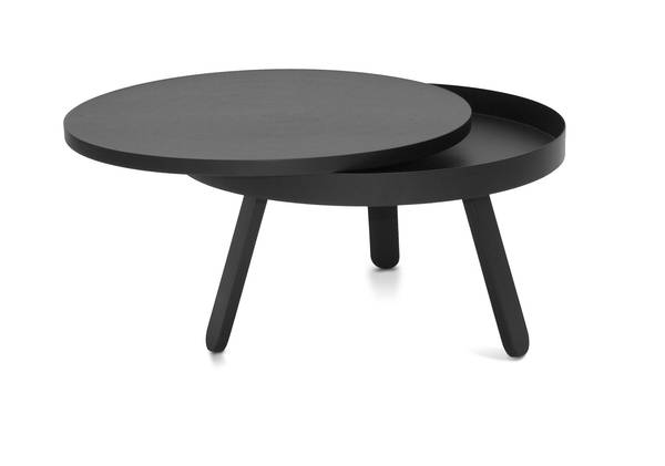 Batea M Couchtisch Schwarz