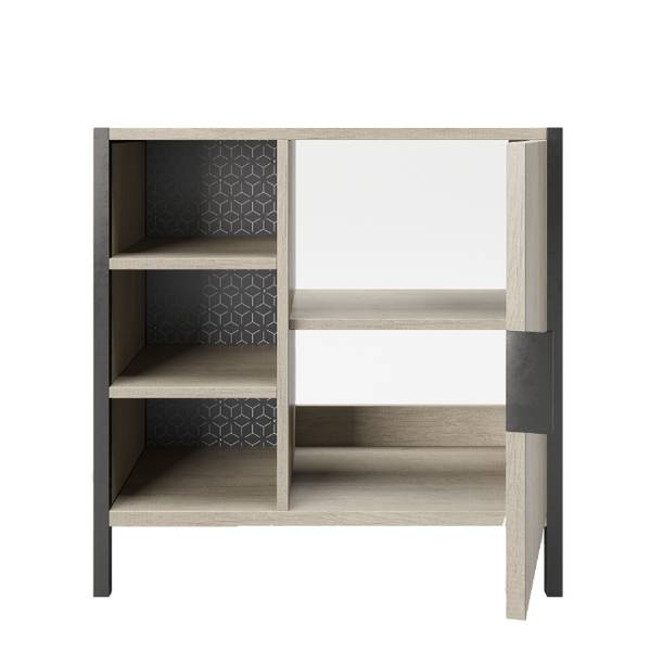 PLAYBOY Waschbeckenunterschrank Jayden Braun - Holzwerkstoff - 60 x 60 x 20 cm