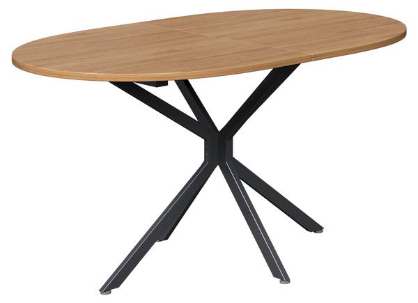 Esstisch N634P237666N Braun - Holzwerkstoff - 80 x 75 x 120 cm