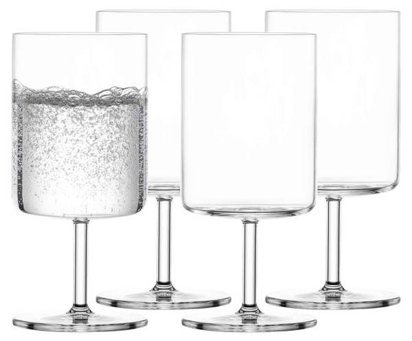Wassergläser Modo 4er Set Kristallglas - 8 x 17 x 8 cm