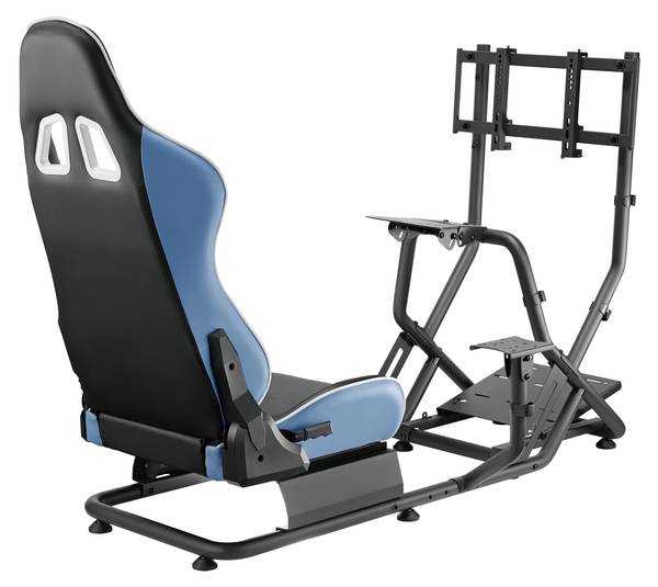 Racingchair Racing Cockpit LUMLRS09-BS0 Schwarz - Stahl - 71 x 108 x 136 cm