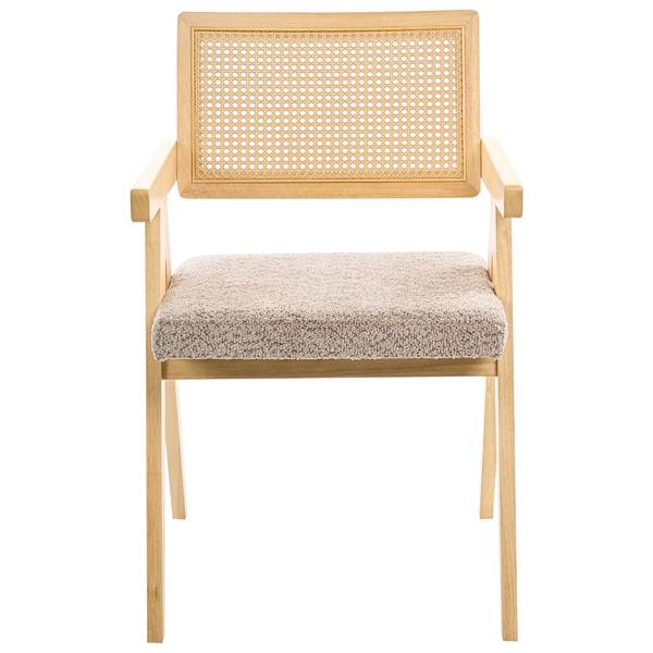 Chaise de salle à manger AVA Beige - Marron - Marron clair