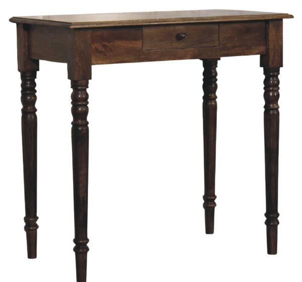 Bureau Arcadia bruin - mango - 80 x 80 x 45 cm