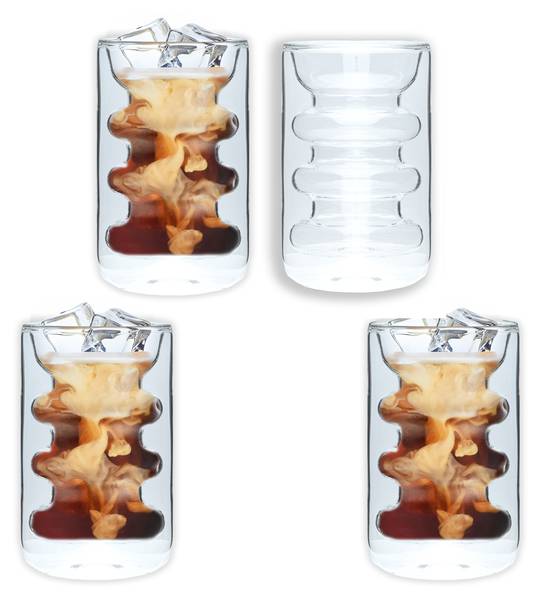 Kaffee Glas Kaisa (4er-Set) Anzahl Teile im Set: 4