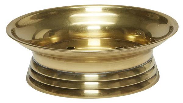 Seifenschale US077 Metall - 13 x 4 x 13 cm