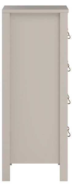 Ladekast Madrid bruin - deels massief hout - 83 x 99 x 39 cm