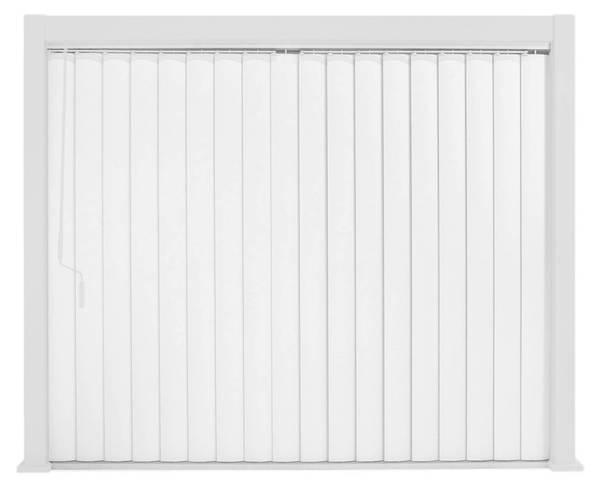 Paneel Triomphe Weiß - Metall - 10 x 231 x 278 cm