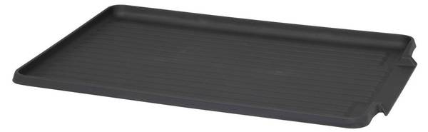 Abtropffläche ALUX Grau - Metall - 31 x 25 x 44 cm