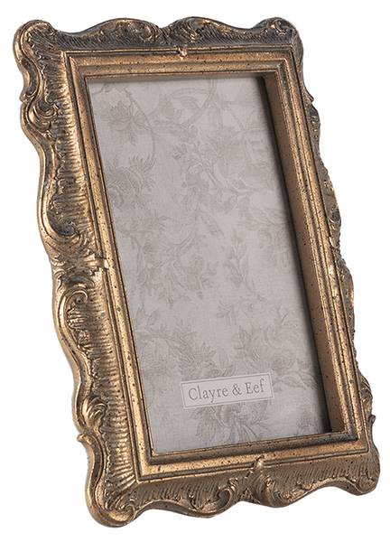 Fotolijst Alentina&Chic goud - kunststof - 2 x 24 x 19 cm