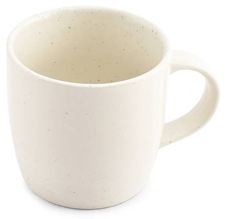 Becher Dot - 6er-Set Weiß - Porzellan - 13 x 9 x 0 cm