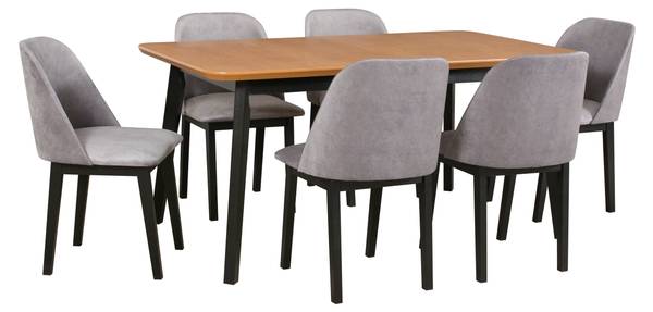 Esstisch Oslo 8 Braun - Buche - 160 x 75 x 90 cm