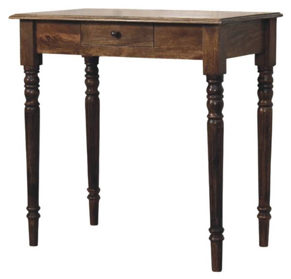 Bureau Arcadia bruin - mango - 80 x 80 x 45 cm