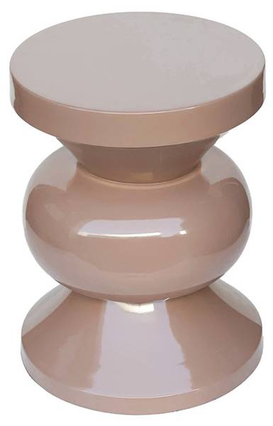 Beistelltisch Ole Vintage Pink - Metall - 36 x 47 x 36 cm