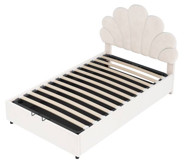 Kinderbett-O3022 Beige