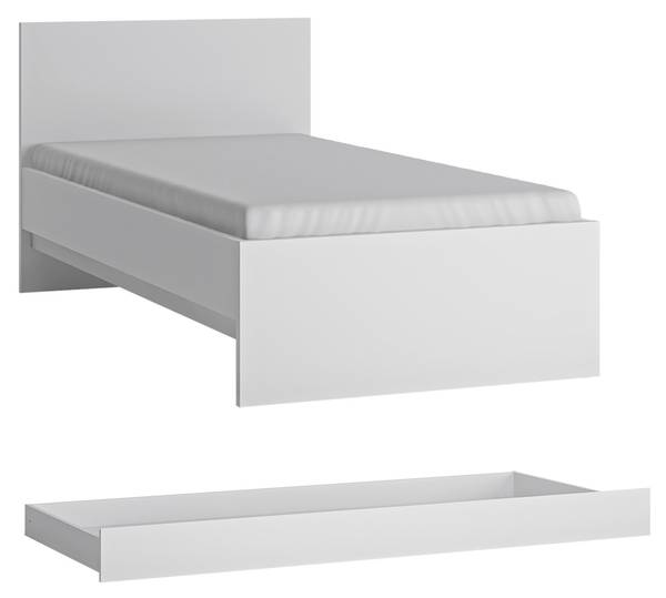 Jugendzimmer-Set FORTALEZA-75 4er-Set Weiß - Holzwerkstoff - 352 x 200 x 206 cm
