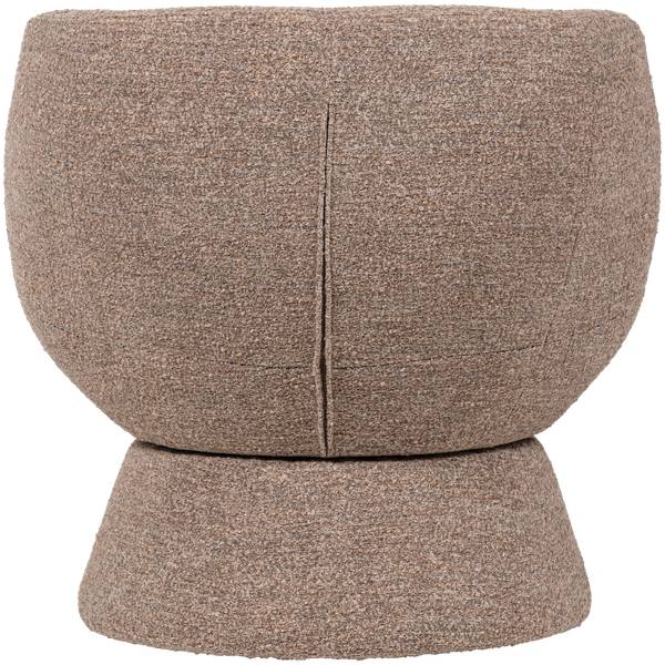 Fauteuil pivotant Shuffle Marron - Marron chevreuil