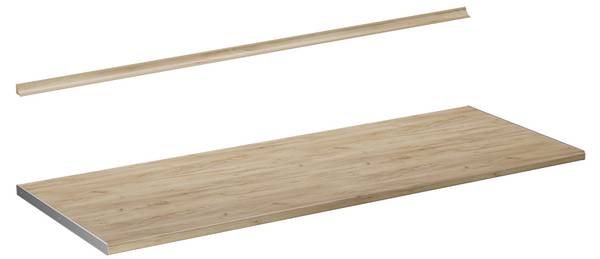 Küchenarbeitsplatte R-Line 42079 Eiche Dekor - Breite: 160 cm