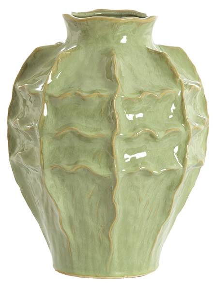 Vase LOSETO Grün - 26 x 35 x 26 cm