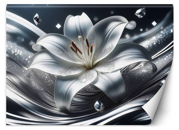 Fototapete Lilie Blume 150 x 105 cm