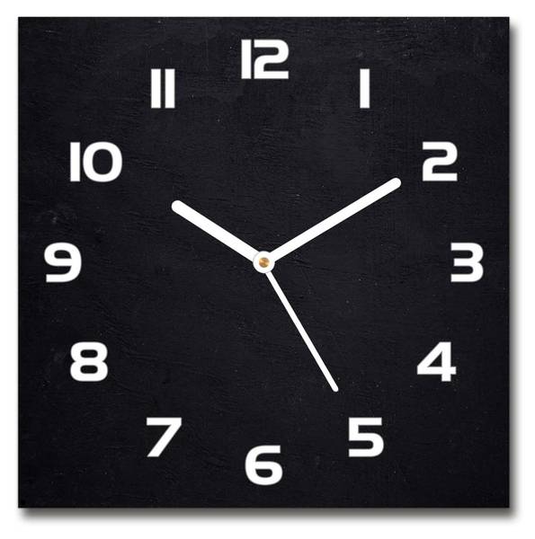 Uhr Aurivento Weiß - Glas - 30 x 30 x 1 cm
