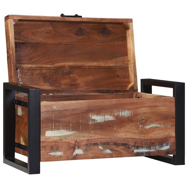 Aufbewahrungskiste 4015972 Braun - Massivholz - 30 x 30 x 60 cm