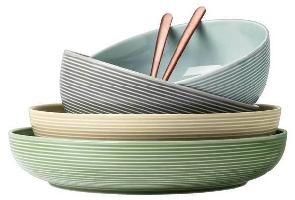 Foodbowl Beat Color Glaze Grau - Fassungsvermögen: 2.35 L