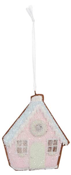 Weihnachtsanhänger Weihnachten XM665342 Pink - Kunststoff - 1 x 10 x 9 cm