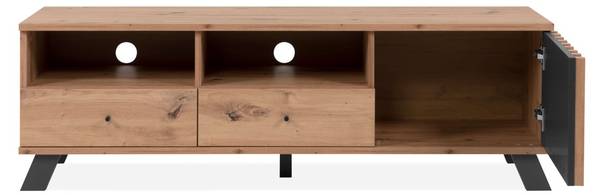 TV-Board Medan 3406 Braun - Holzwerkstoff - 44 x 138 x 40 cm