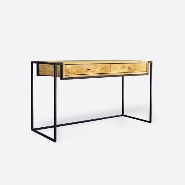 Schreibtisch Loft Computertisch KING Braun - Eiche - 140 x 78 x 60 cm