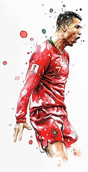 Poster Fußballspieler Tor Jubel Kylian M Naturfaser - 60 x 90 x 1 cm