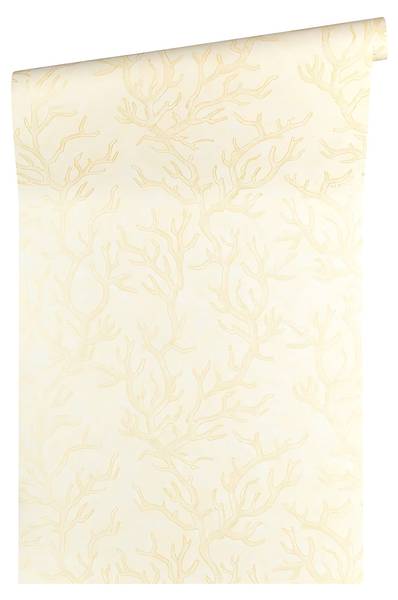 Vliestapete 344971-GU Beige - Fleece - 70 x 1005 x 1 cm