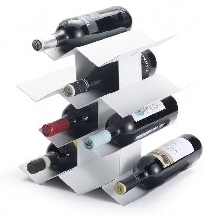 Flaschenregal IN VINO2 Weiß