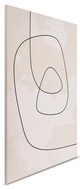 Leinwandbild Lines 1 40 x 60 cm