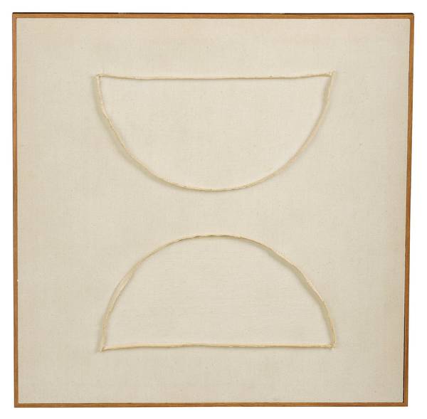Wandpaneel MEMIWA1636001 Beige - Textil - 60 x 4 x 60 cm
