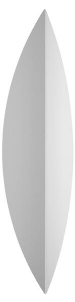 Wandleuchte Moana Weiß - Metall - 10 x 40 x 10 cm