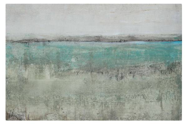 Akustikbild Horizont über See I 180 x 120 cm