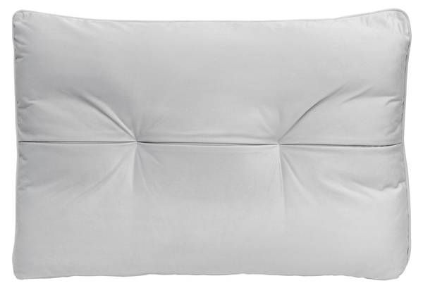 Polsterbett MALEA Grau - Metall - Massivholz - Textil - 190 x 112 x 227 cm