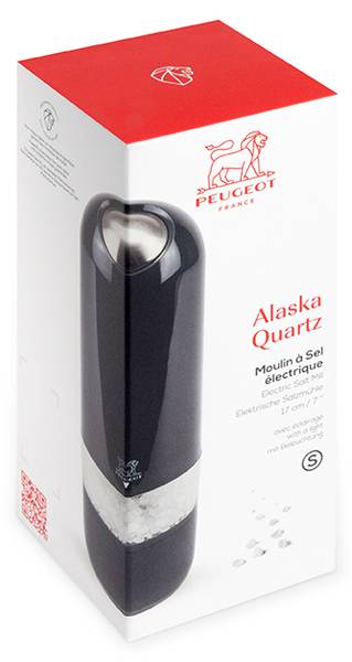 SALZMÜHLE Elektrisch Alaska 17cm Grau Grau - Kunststoff - 8 x 509 x 8 cm