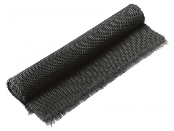 Badematte Elly Schwarz - 70 x 140 cm