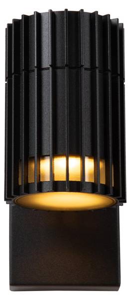 Spot mural TIMBALA Noir - PVC - 7 x 15 x 12 cm