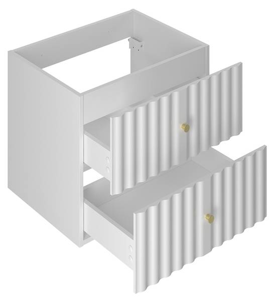 Waschtischunterschrank Izae Weiß